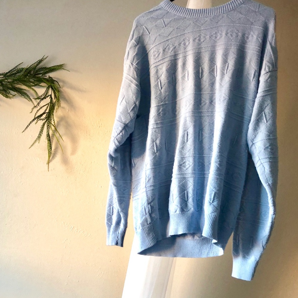 Christian Dior sweaters - grey and light blue
